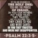 WHAT THE POWER OF PRAISE CAN DO