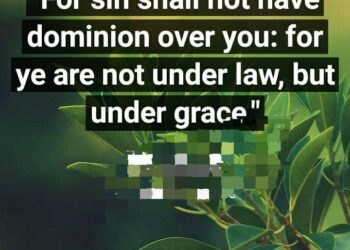 WALKING IN DOMINION OVER SIN