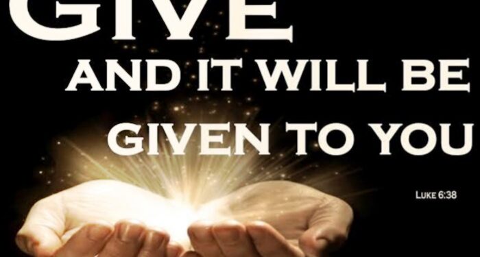 GIVING IS KEY
