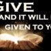 GIVING IS KEY