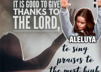 GIVE THANKS TO THE LORD.