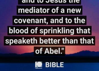THE BLOOD AND THE WORD SAY NO