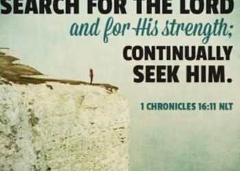 SEEK GOD ALWAYS