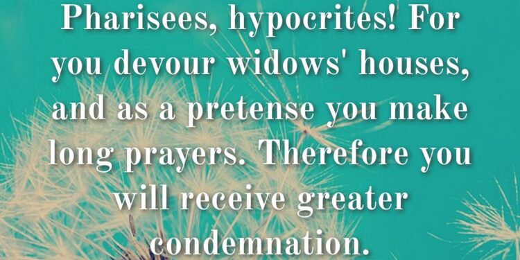 HYPOCRISY IS DEADLY