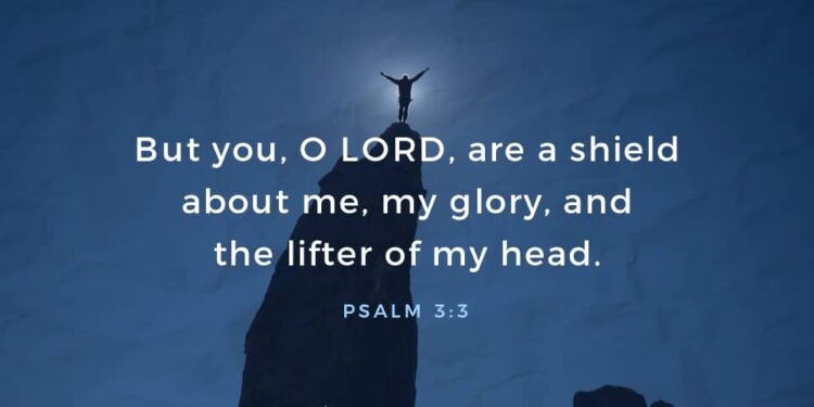 HE IS A SHIELD