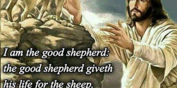 THE GOOD SHEPHERD.