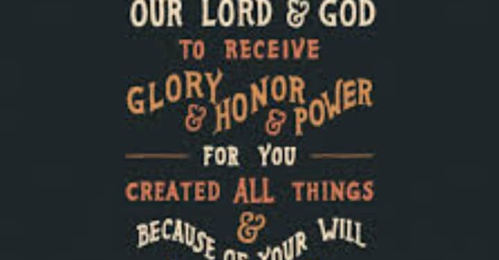 YOU ARE WORTHY LORD