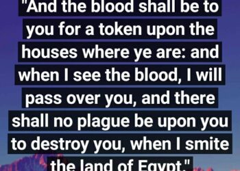 THE BLOOD OF PASSOVER