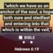 THE SURE ANCHOR FOR MY SOUL